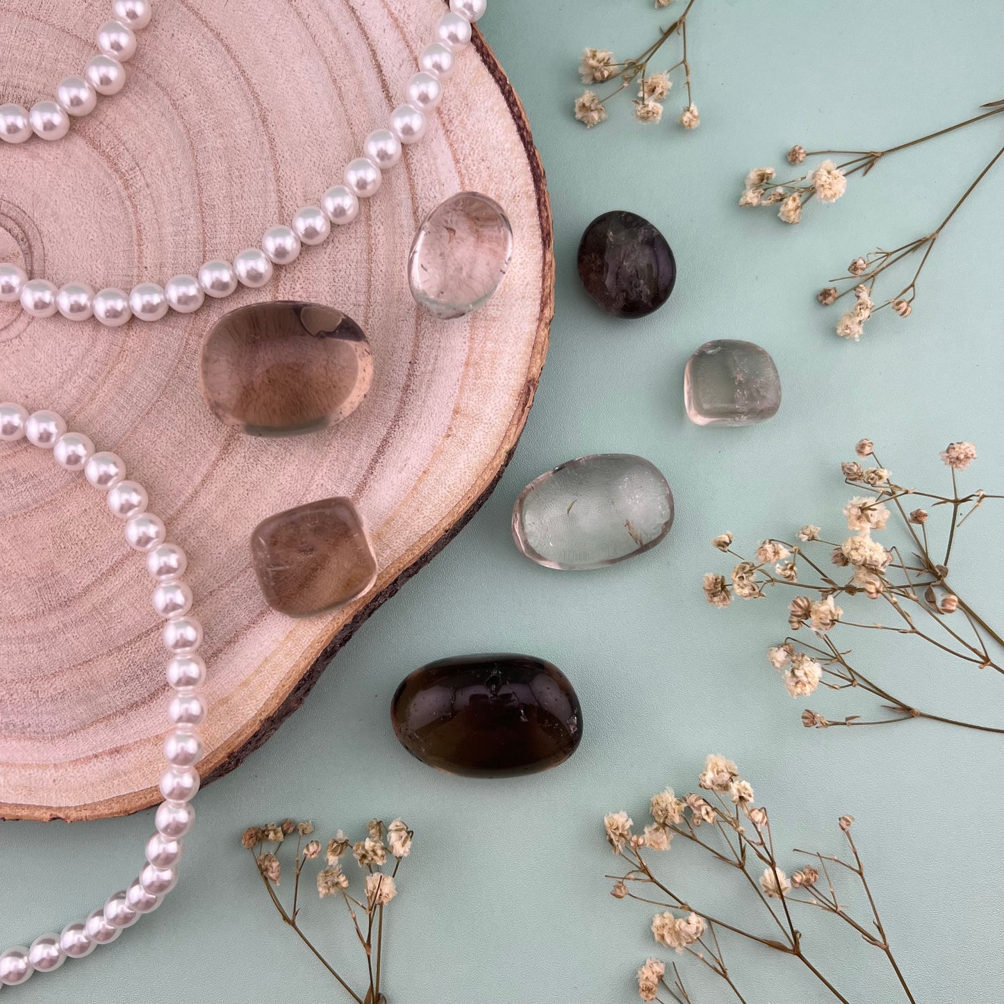 Smoky Quartz Tumbles