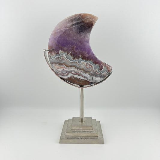 Amethyst Agate Moon