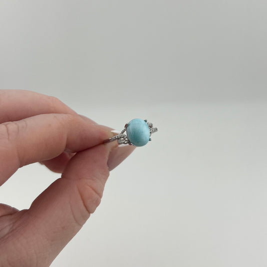 S925 Larimar Ring