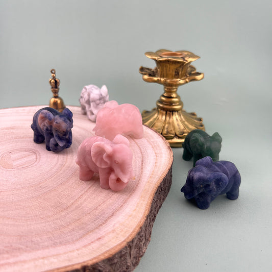 Crystal Elephants