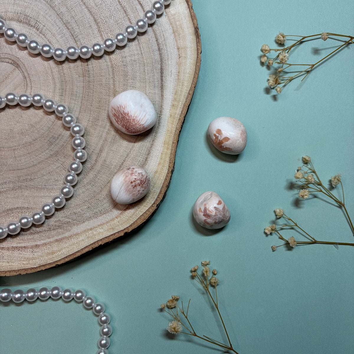Pink Scolecite Tumbles