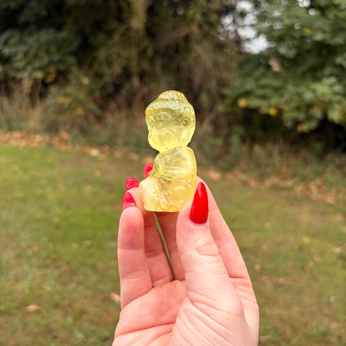 Citrine Buddha - Piece B