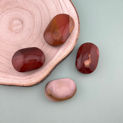Mookaite Palm Stones from PureZen Minerals, view 1