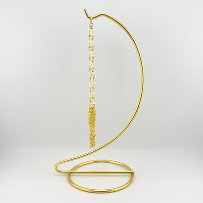 Hanging Crystal Sphere Display Stand from PureZen Minerals, view 3