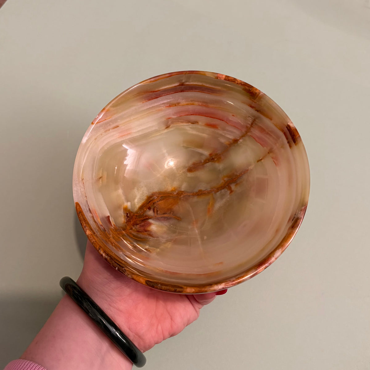 Green Onyx Bowl - Piece A