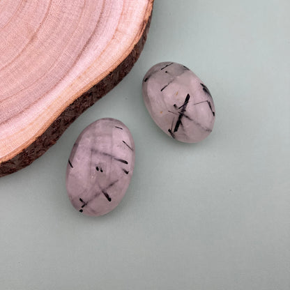 Tourmaline in Quartz Palms from PureZen Minerals, view 1