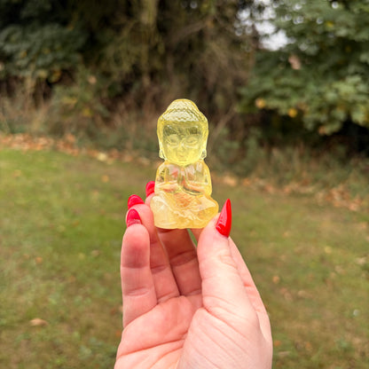 Citrine Buddha - Piece B