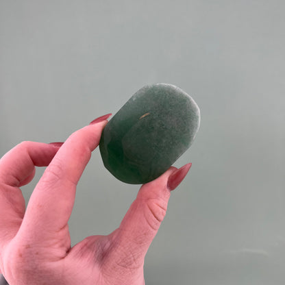 Green Aventurine Palm Stones from PureZen Minerals, view 4