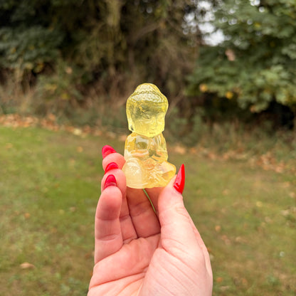 Citrine Buddha - Piece B