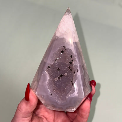 Brazilian Agate Diamond - Piece A