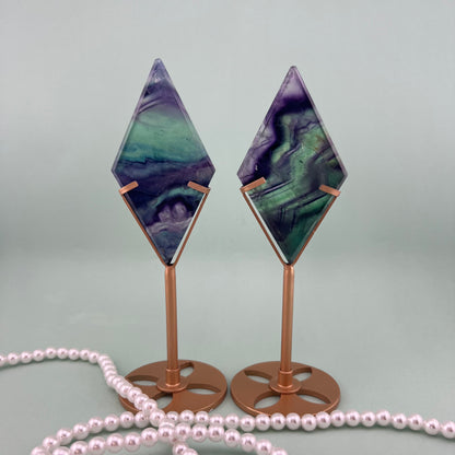 Fluorite Diamond from PureZen Minerals, view 1