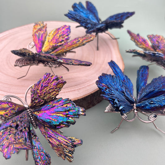 Aura Kyanite Butterflies