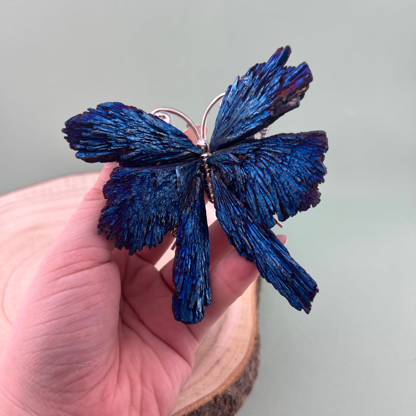 Aura Kyanite Butterflies