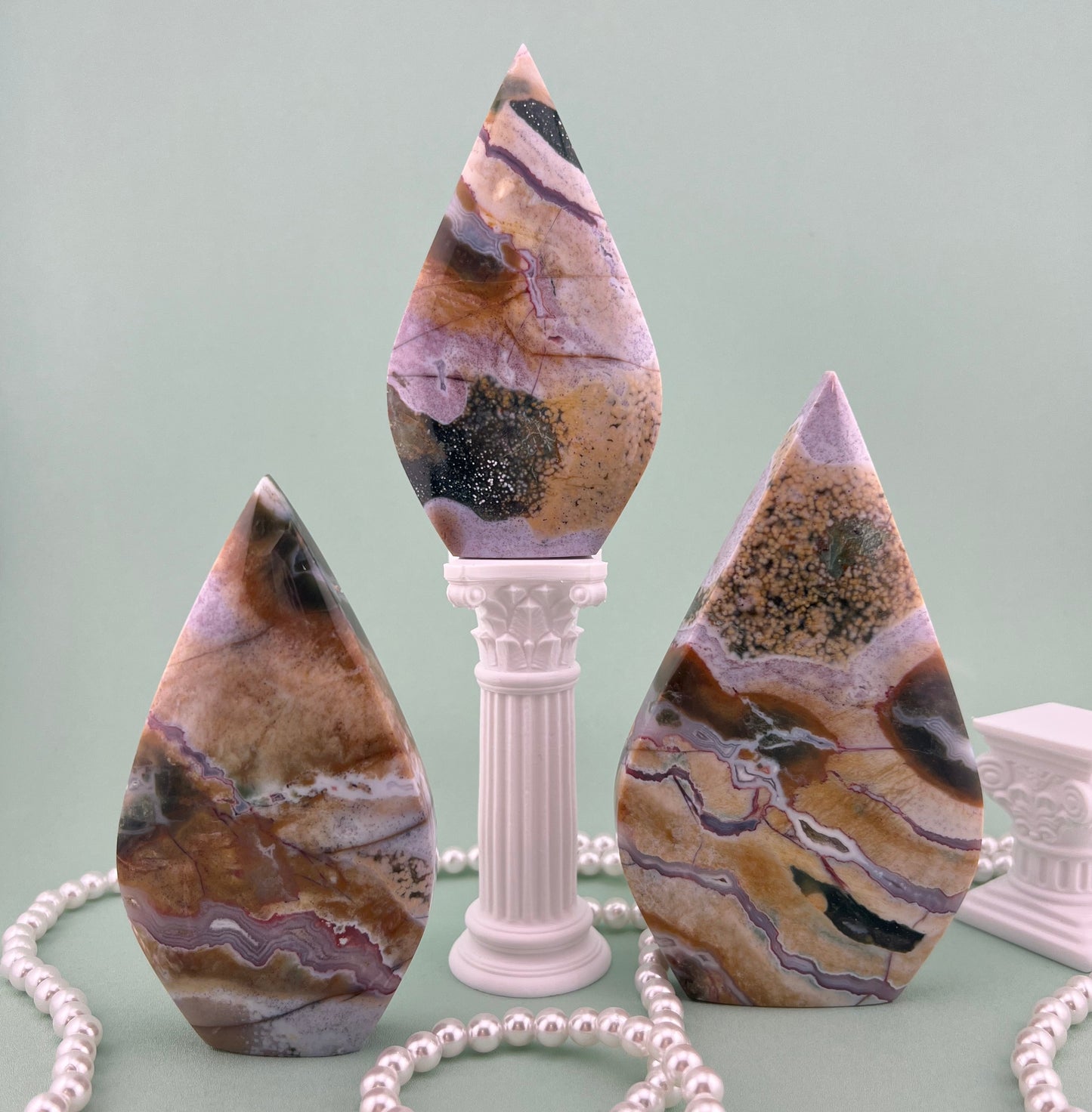 Indian Jasper Freeforms