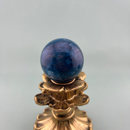 Blue Apatite Spheres from PureZen Minerals, view 3