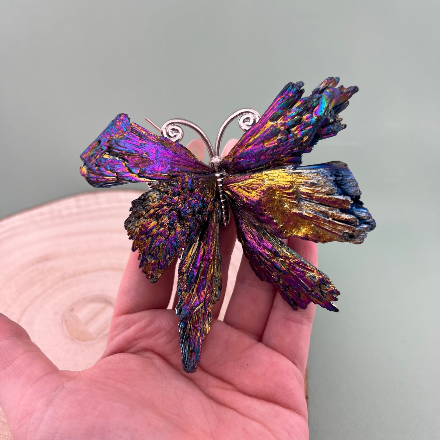Aura Kyanite Butterflies