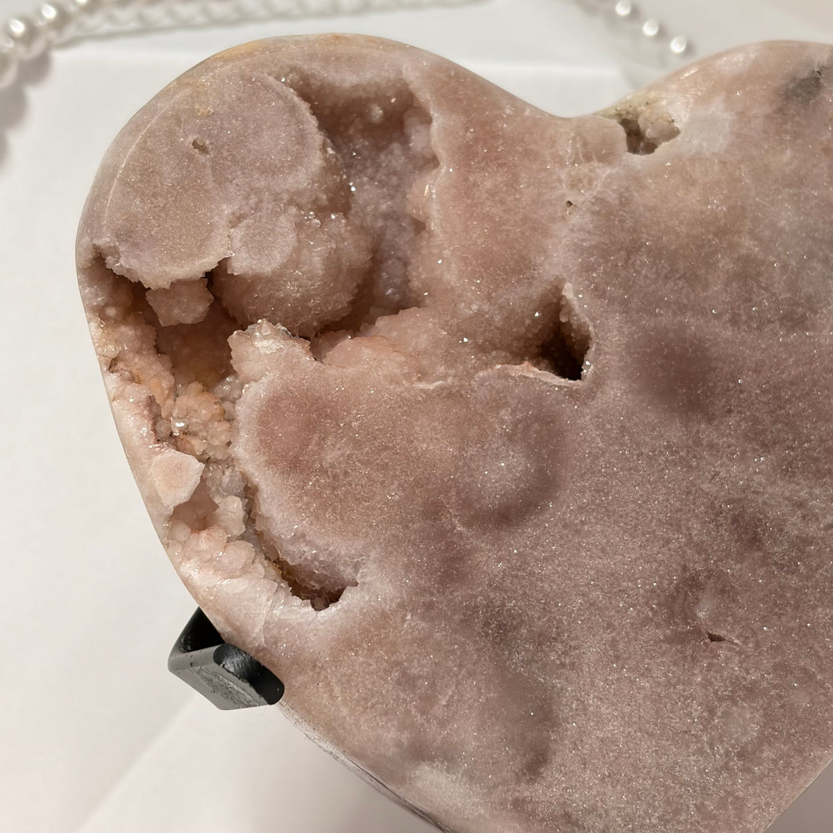 Pink Amethyst Heart - Piece C