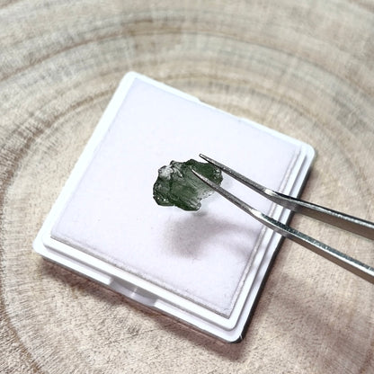 Natural Moldavite – 0.45g | Czech Republic