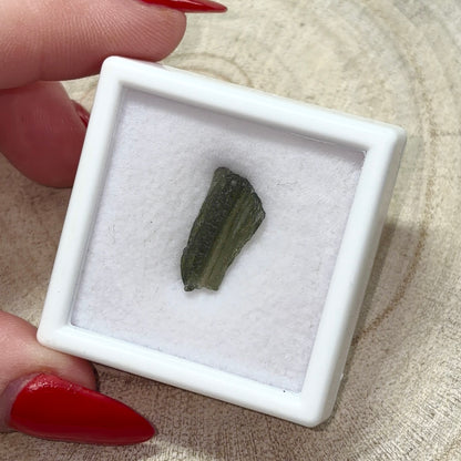 Natural Moldavite – 0.60g | Czech Republic