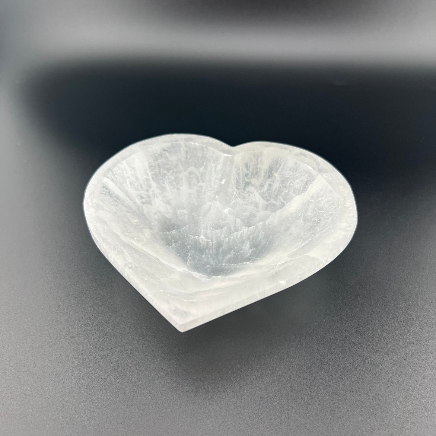 Selenite Heart Bowl