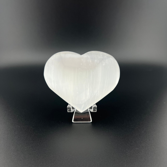 Selenite Heart