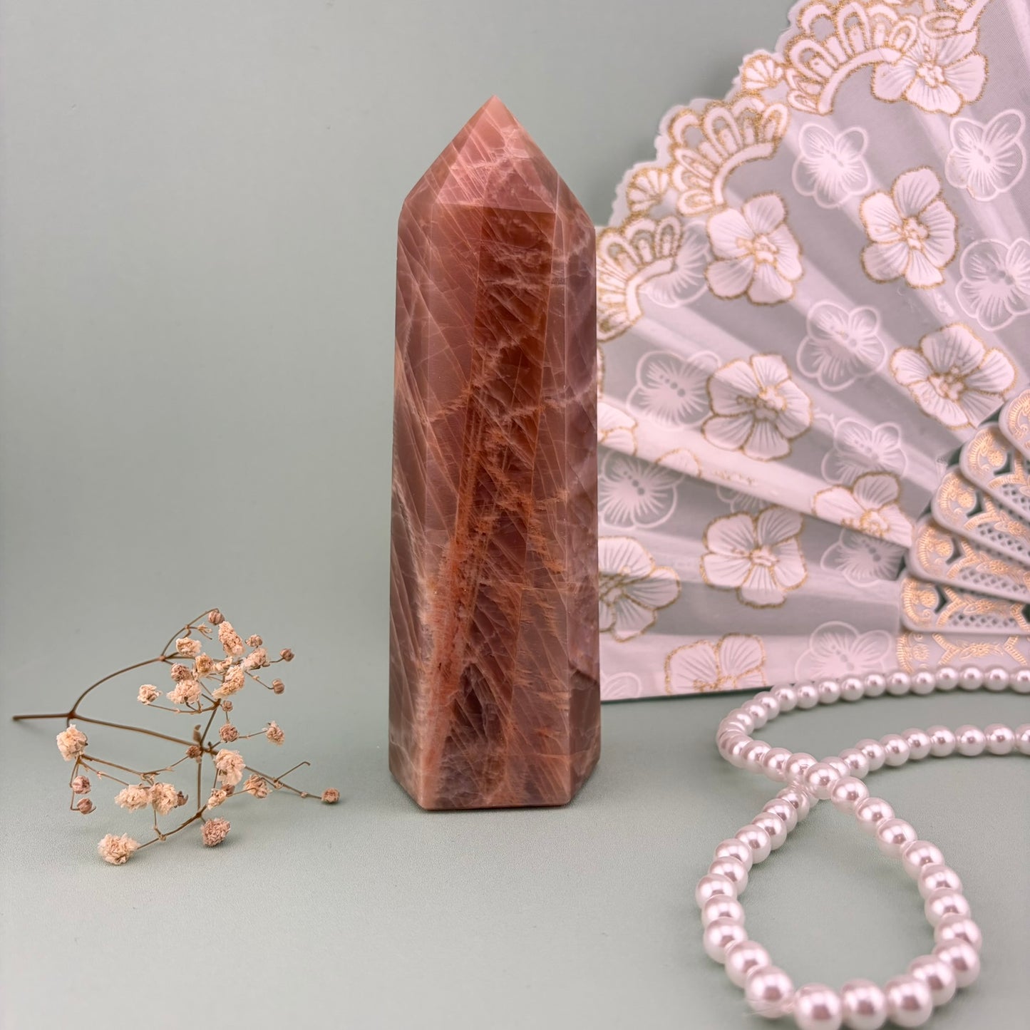 Peach Moonstone Tower