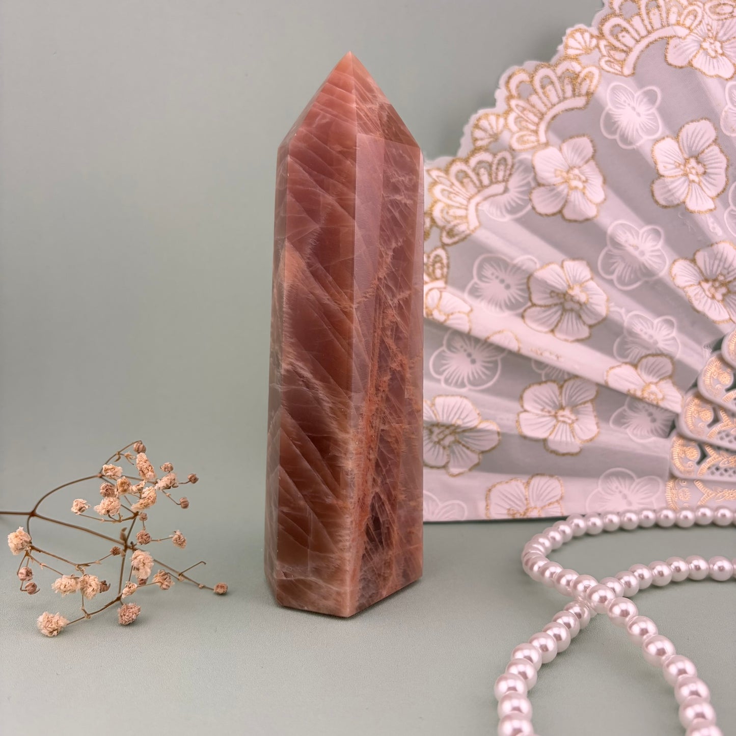 Peach Moonstone Tower