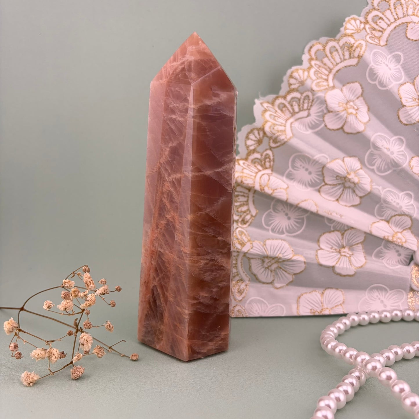 Peach Moonstone Tower