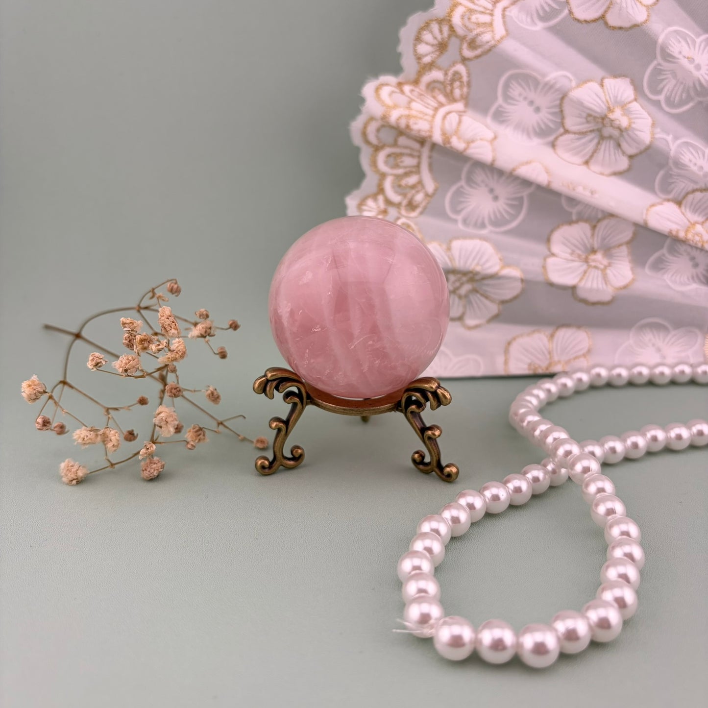 Rose Quartz Sphere