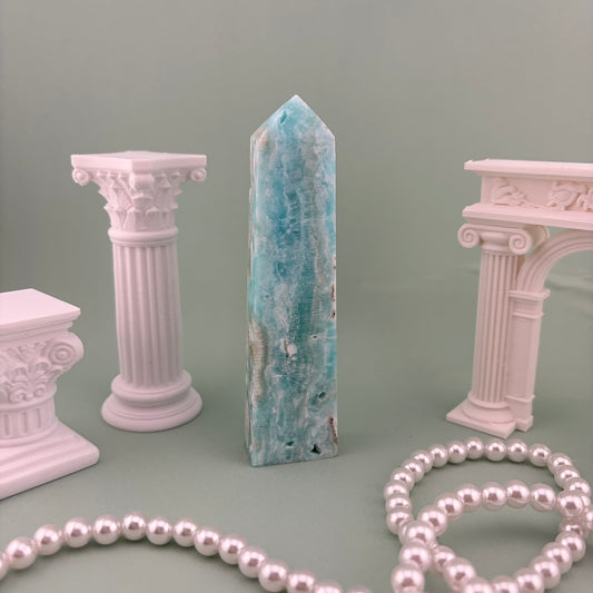 Blue Aragonite Tower B