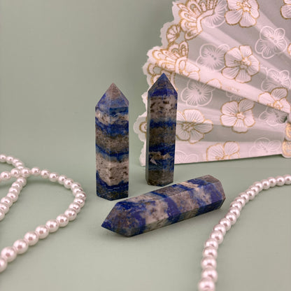 Lapis Lazuli Towers from PureZen Minerals, view 1