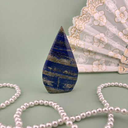 Lapis Lazuli Freeform from PureZen Minerals, view 2