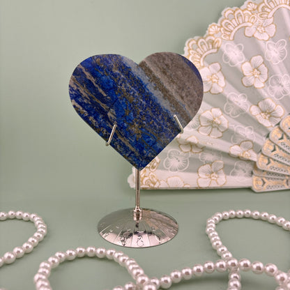 Lapis Lazuli Heart – Piece B from PureZen Minerals, view 2