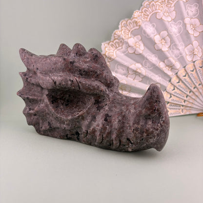 Yooperlite Dragon Head from PureZen Minerals, view 1