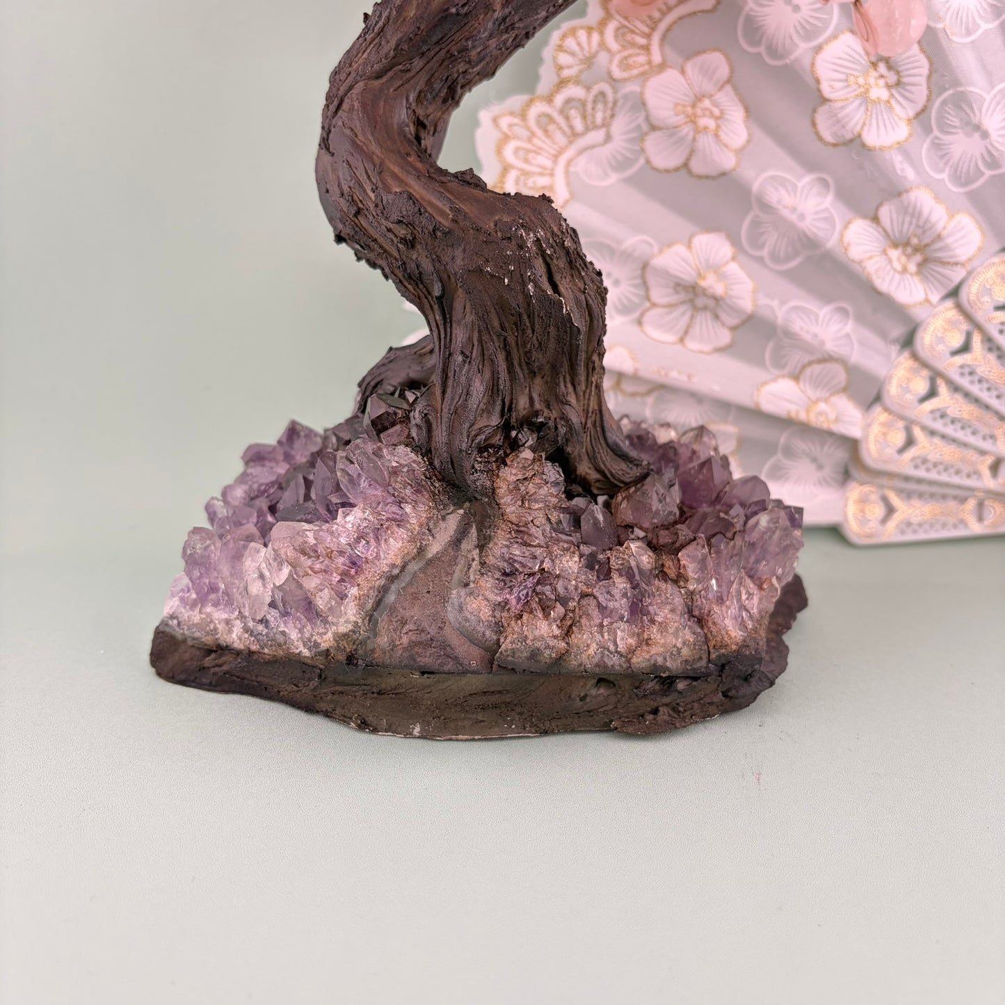 Rose Quartz Money Tree
