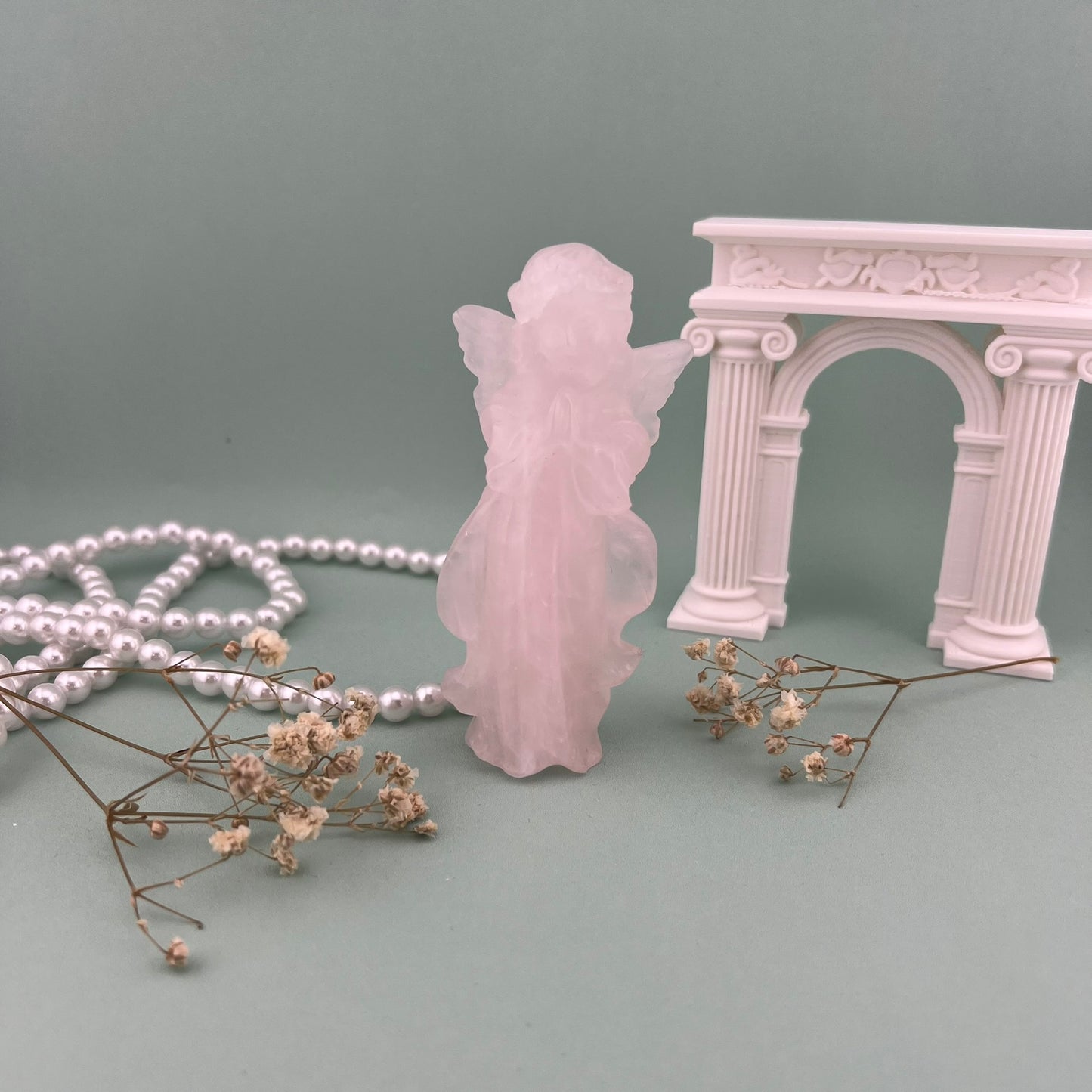 Rose Quartz Angel