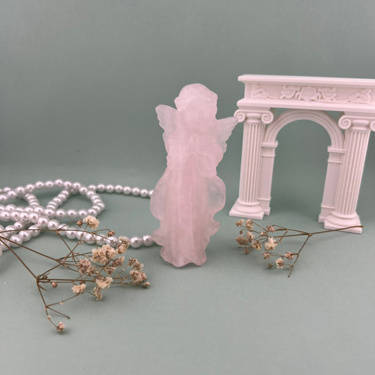 Rose Quartz Angel