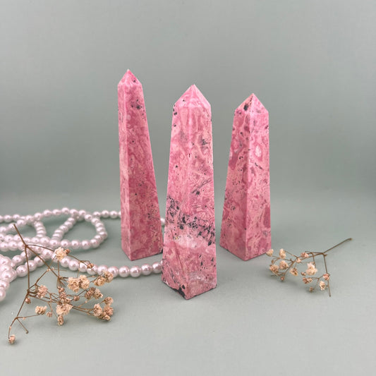 Peruvian Rhodonite Towers