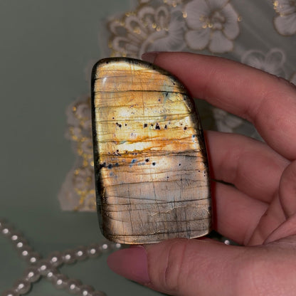 Labradorite Freeform – Piece B from PureZen Minerals, view 1