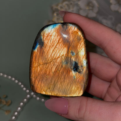 Labradorite Freeform – Piece D from PureZen Minerals, view 1