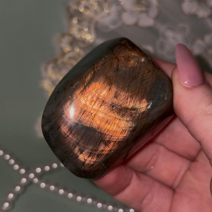 Labradorite Freeform – Piece D from PureZen Minerals, view 2