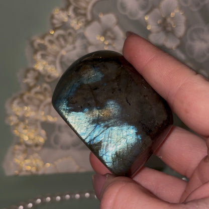 Labradorite Freeform – Piece E from PureZen Minerals, view 2