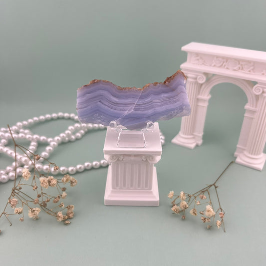 Blue Lace Agate Slab A