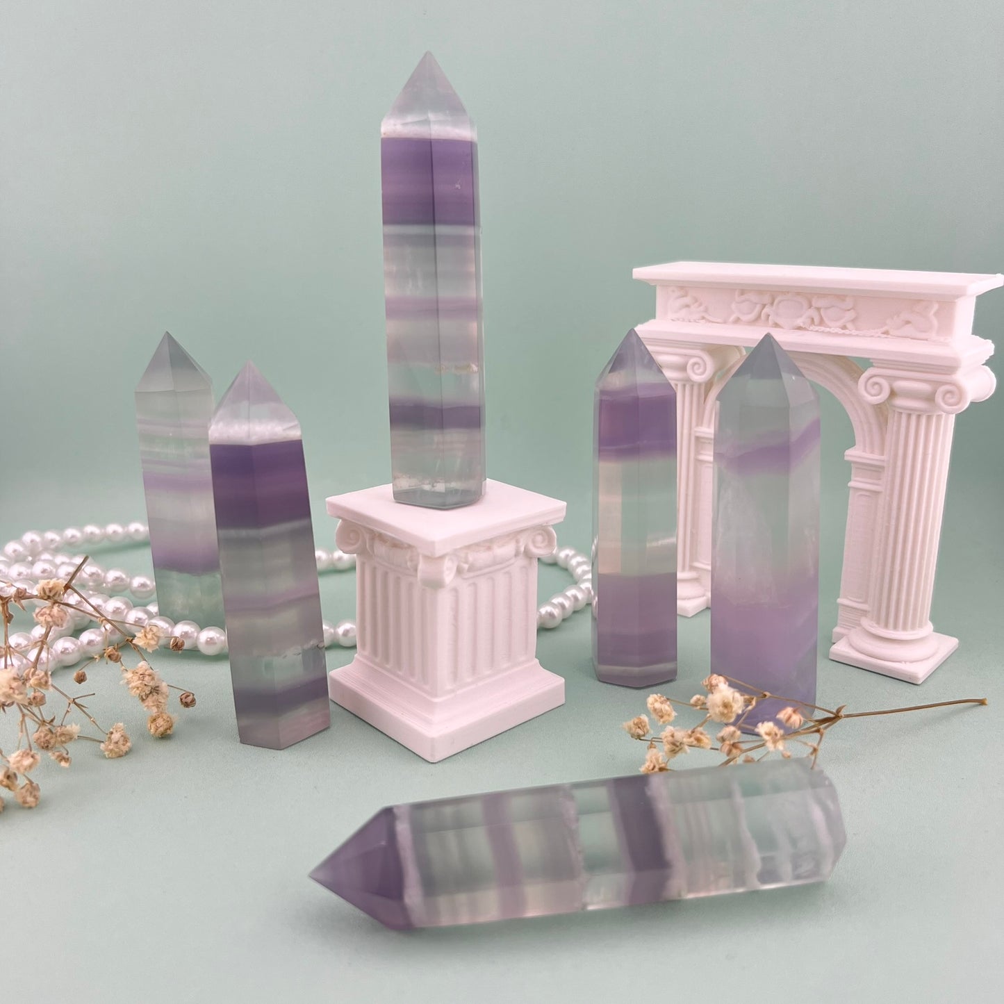 Pastel Fluorite Towers