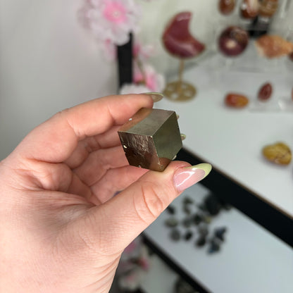 Natural Pyrite Cube from PureZen Minerals, view 3
