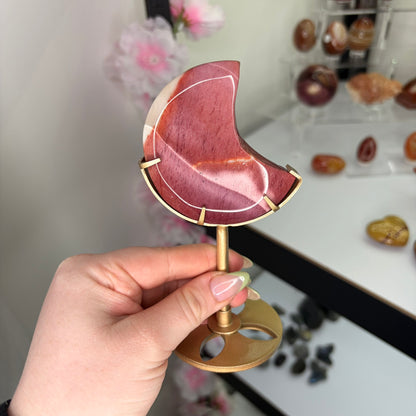Mookaite Moon from PureZen Minerals, view 2