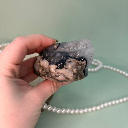 Volcano Agate Money Toad – Piece A from PureZen Minerals, view 3
