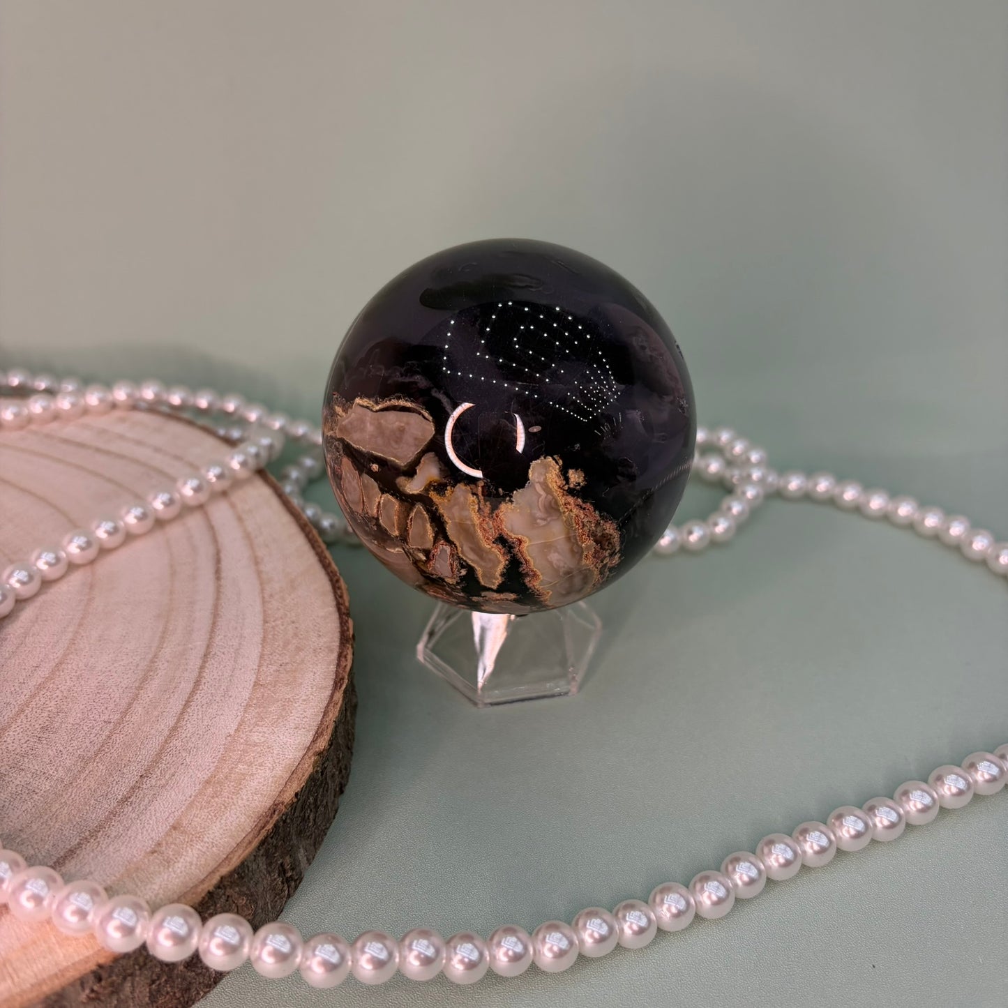 Volcano Agate Sphere B