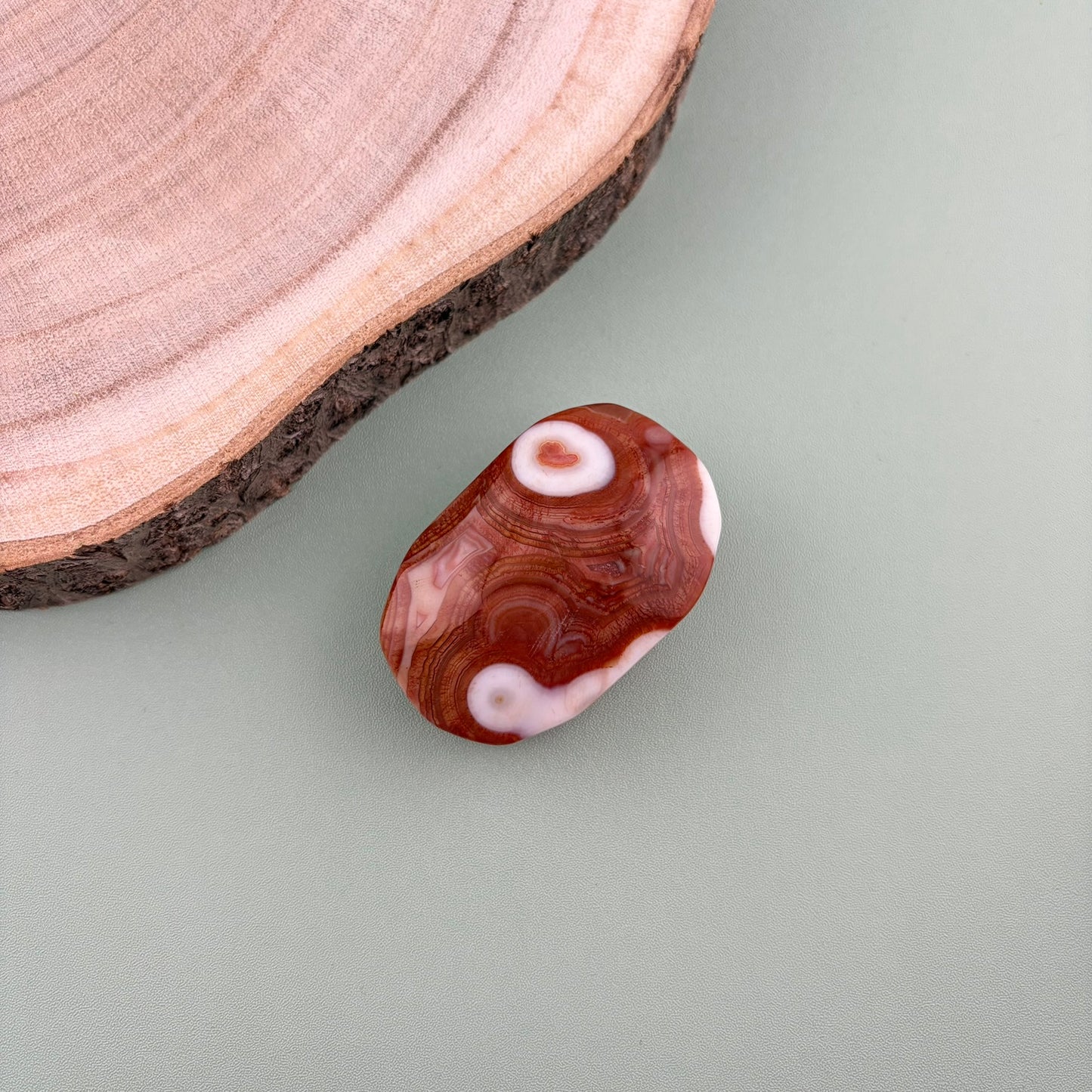 Carnelian Flower Agate Palms