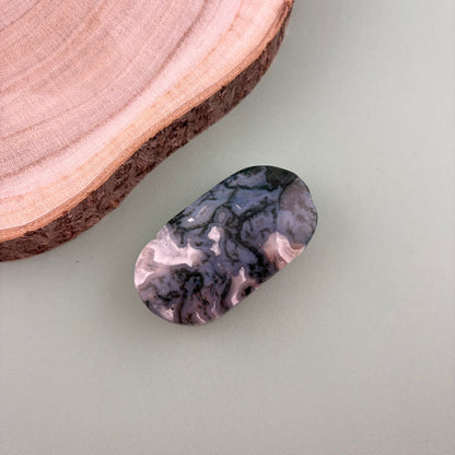 Moss Agate Palm Stones from PureZen Minerals, view 2